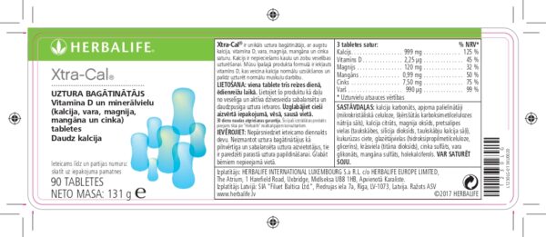 Xtra-Cal Herbalife kalcijs