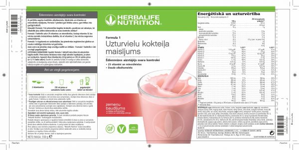 Herbalife_Nutrition_Formula1_Veseliga_Maltite_Zemenu_baudijums_sastavs