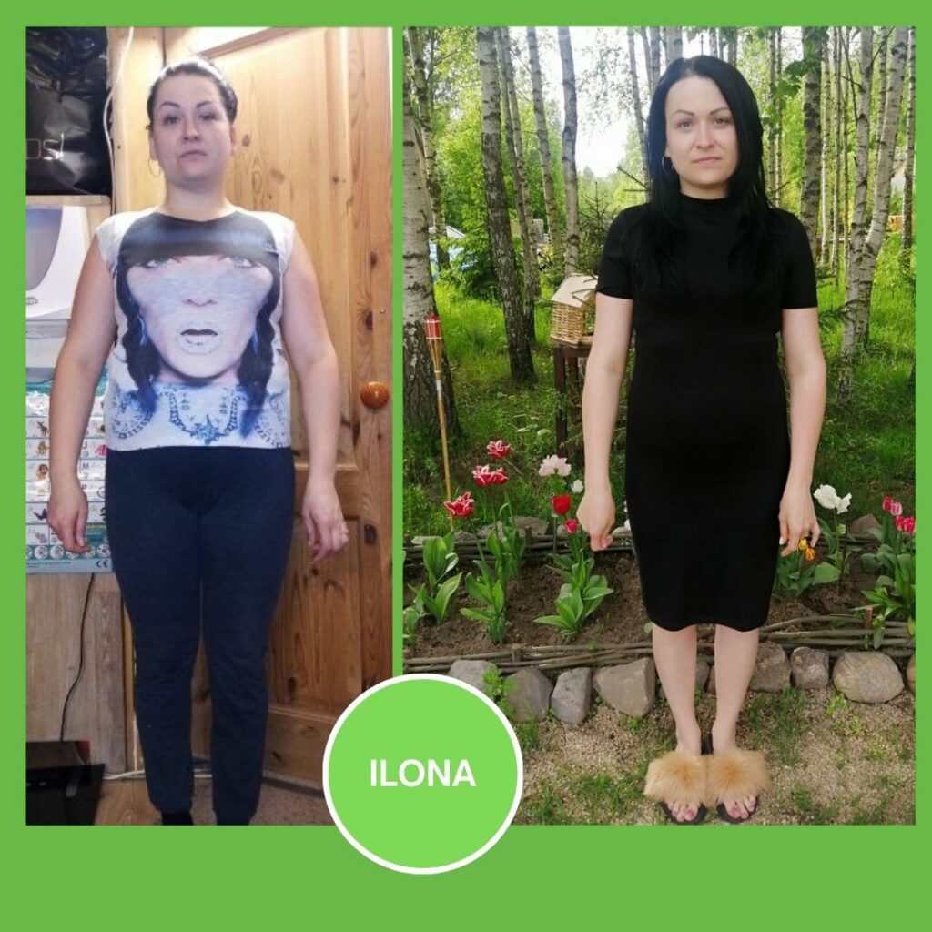 Ilona zaudēja svaru, ieguva rezultātu