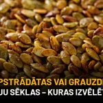 Grauzdētas ķirbju sēklas