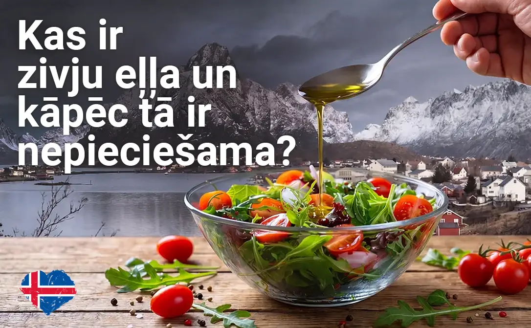 Zivju eļļa kā Omega-3 avots sirds, smadzeņu un redzes veselībai